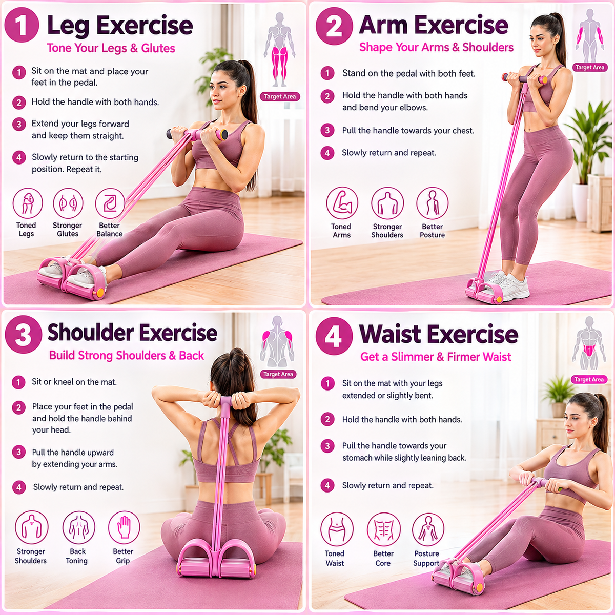Pedal Resistance Band