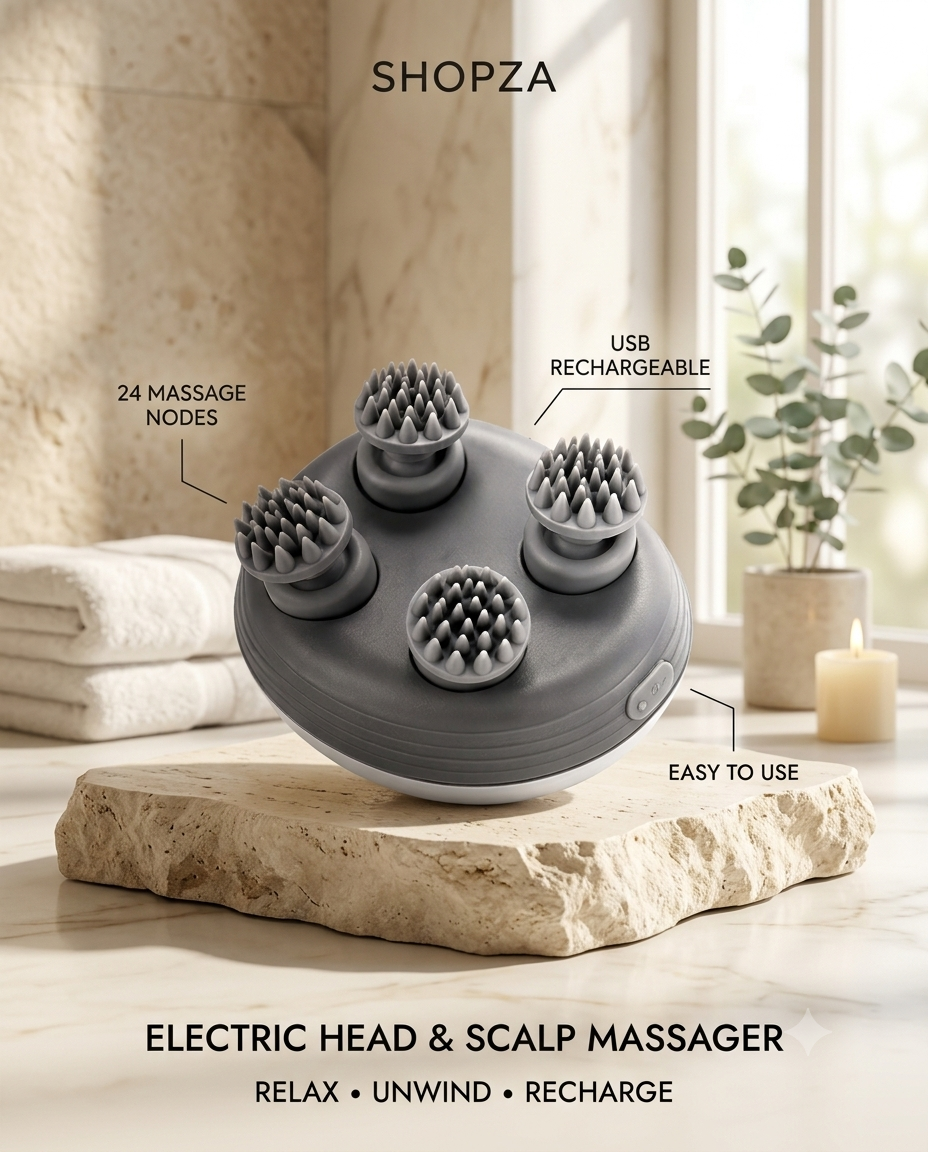 Electric Head & Scalp Massager