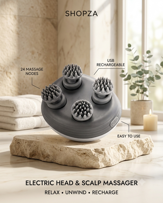 Electric Head & Scalp Massager